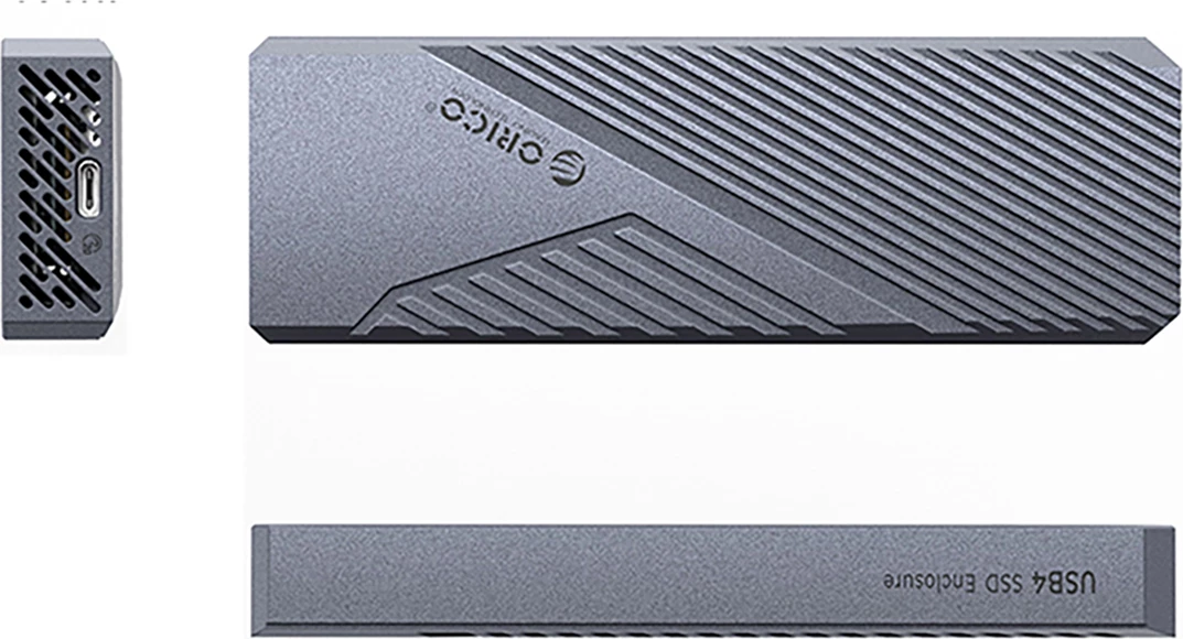 Kasë Orico CNM2-G20 për M.2 NVMe, USB-C 3.2 20Gb/s, Gri