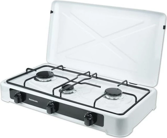 Reshov me 3 pllaka Ravanson, K-03TB, 60 cm, e bardhë