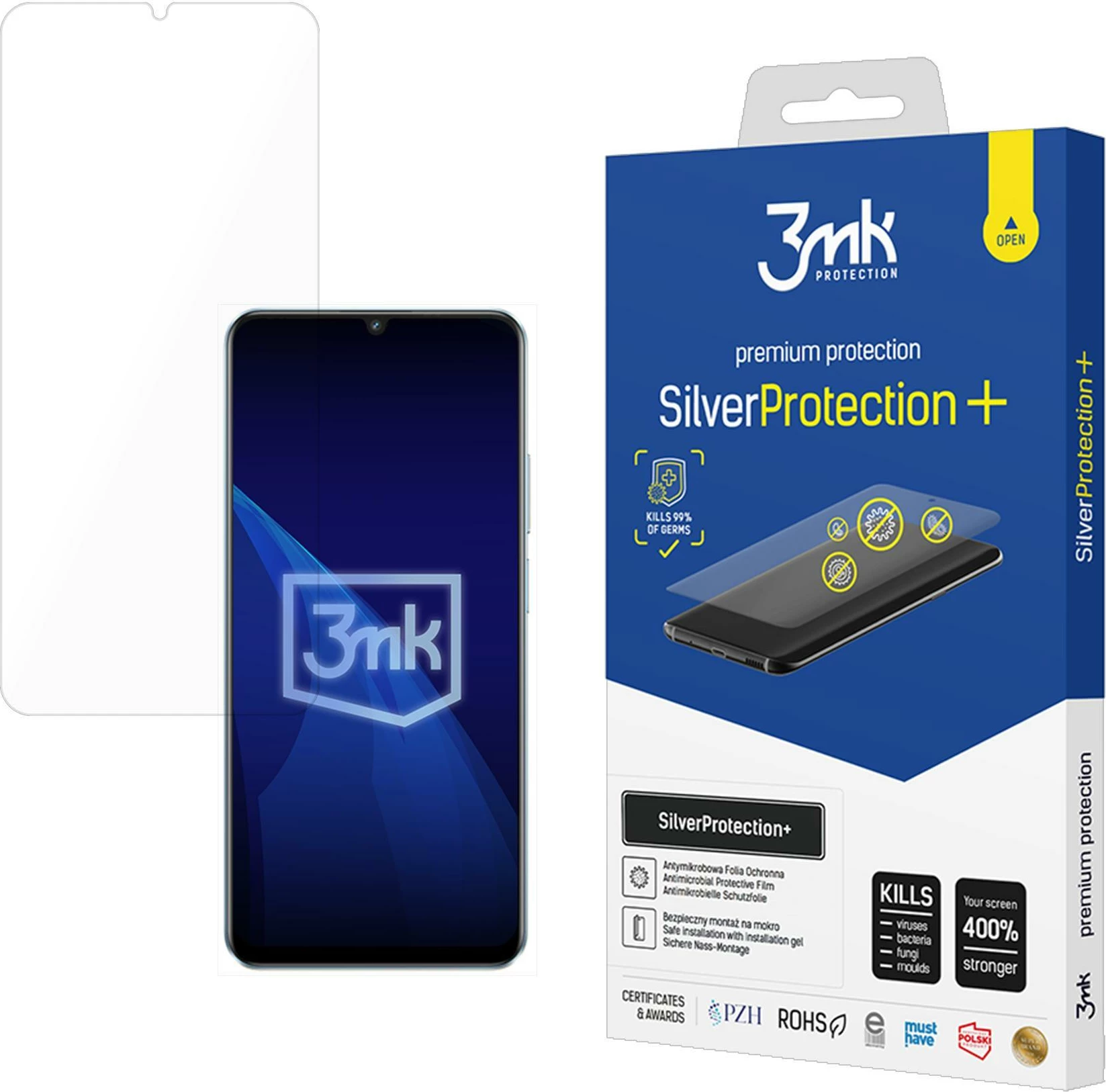 Film mbrojtës 3mk SilverProtection+ për Realme Note 60