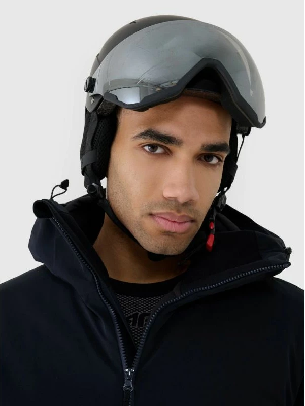 Jakne ski për meshkuj 4f, e zezë