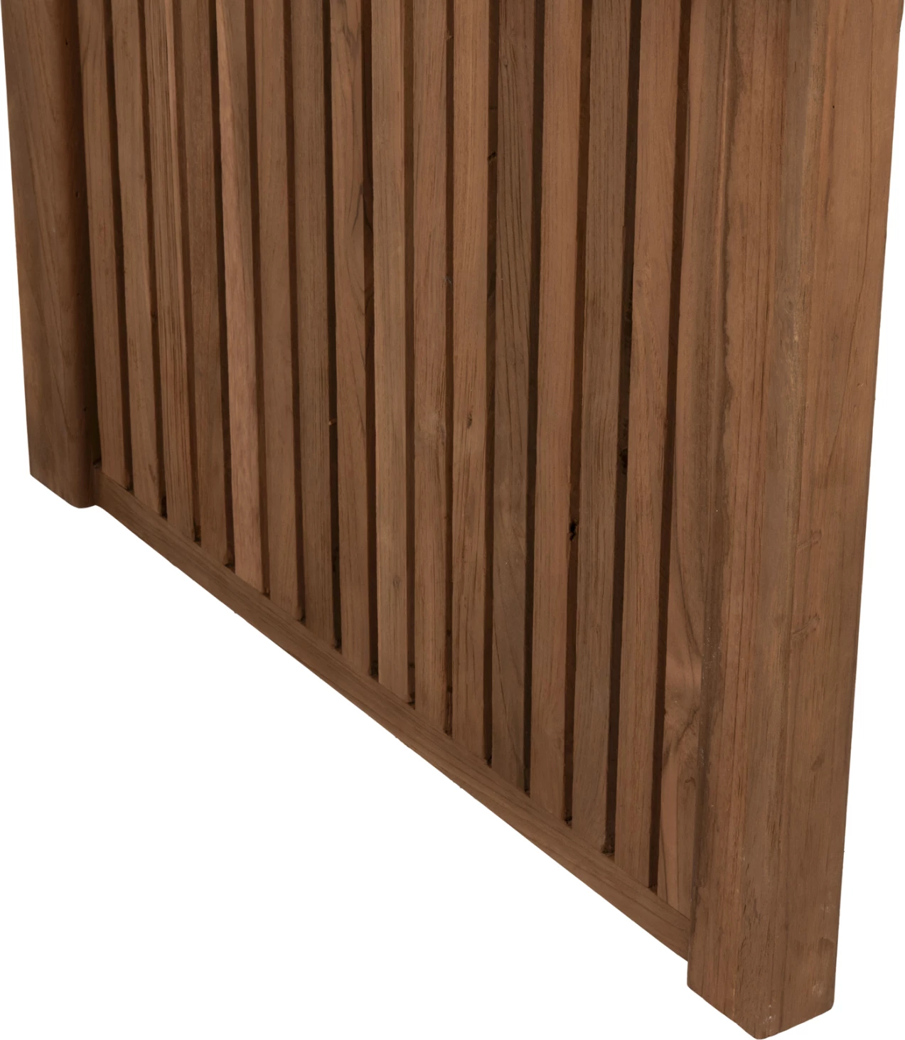 Tavolinë ngrënie Bontang, dru TEAK i ricikluar, ngjyrë natyrale rustike, 200x90x76 cm