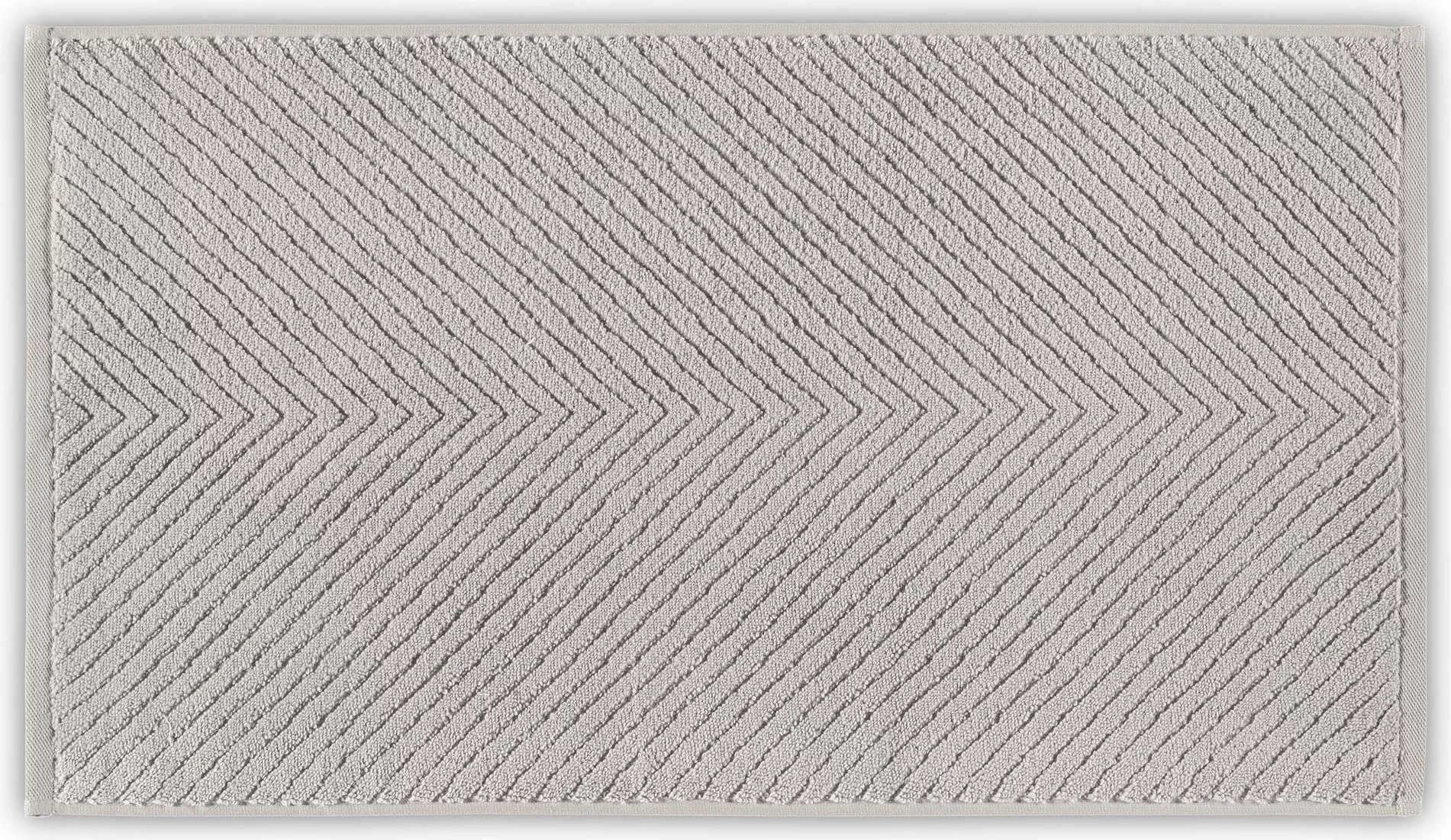 Peshqir fytyre Mijölnir, model Chevron, ngjyrë gri e çelët