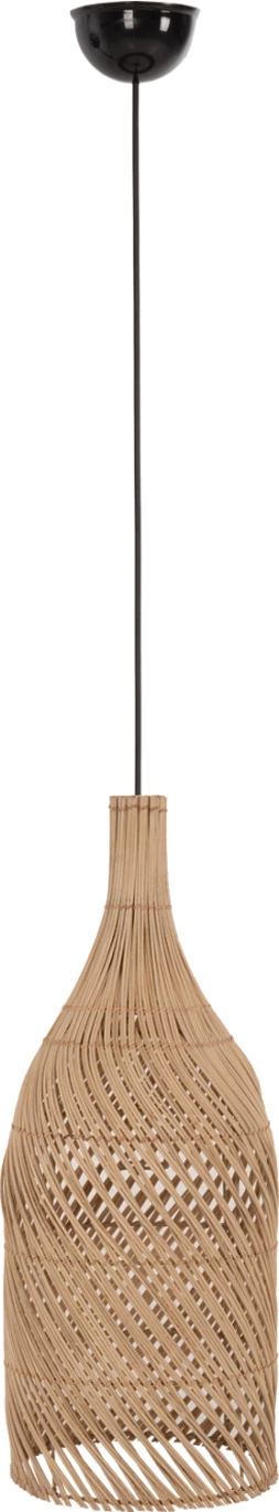 Llambë varëse tavani, rattan natyral, FH7884, Φ28x163.5H cm