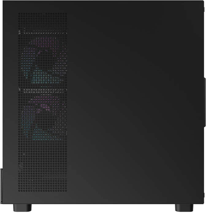 Kasë Darkflash DPX90, Midi Tower, xham i temperuar, e zezë