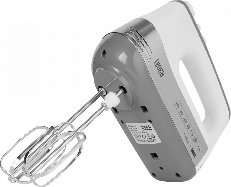 Mikser dore me enë rrotulluese Teesa TSA3548, 500W, 3.4L, Bardhë