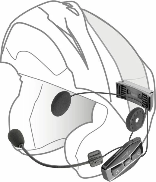 Intercom moto InterPhone, e zezë