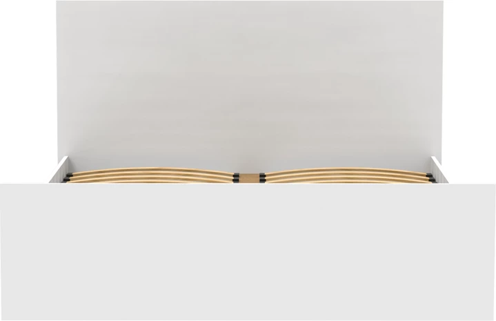 Krevat dopio Toscana ngjyrë bardhë 160x200cm