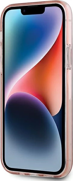 Mbështjellës Karl Lagerfeld IML Choupette MagSafe për iPhone 12/12 Pro, rozë