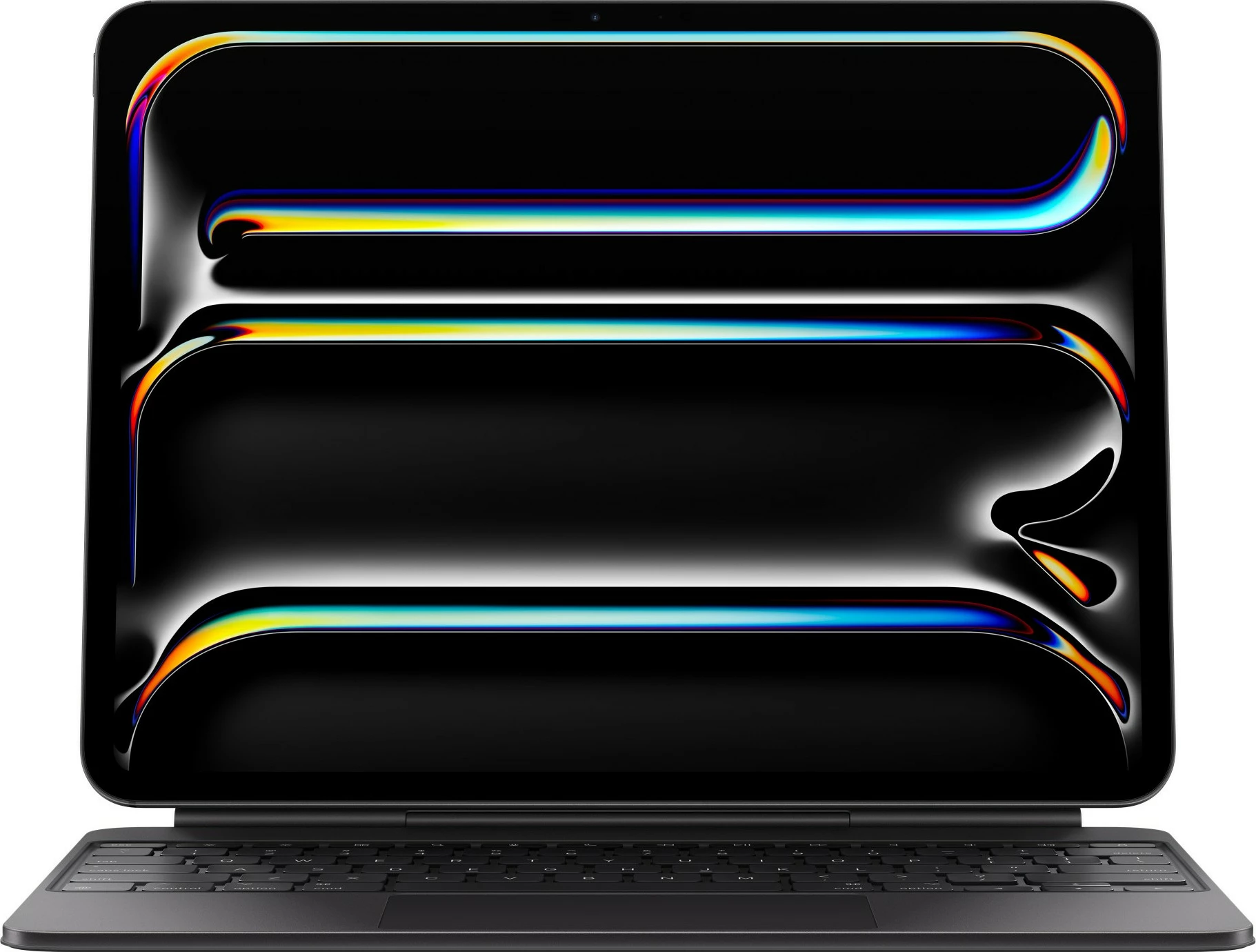 Tastierë Apple Magic për iPad Pro 13-inch (M4) - US English - E zezë, QWERTY, US English, Trackpad, Scissor key switch, 1 mm, Apple