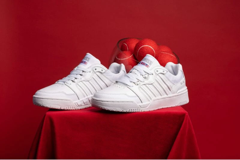 Atlete femra K-Swiss, të bardha