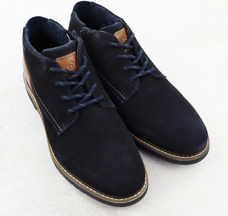 Çizme për meshkuj Bugatti, navy blue
