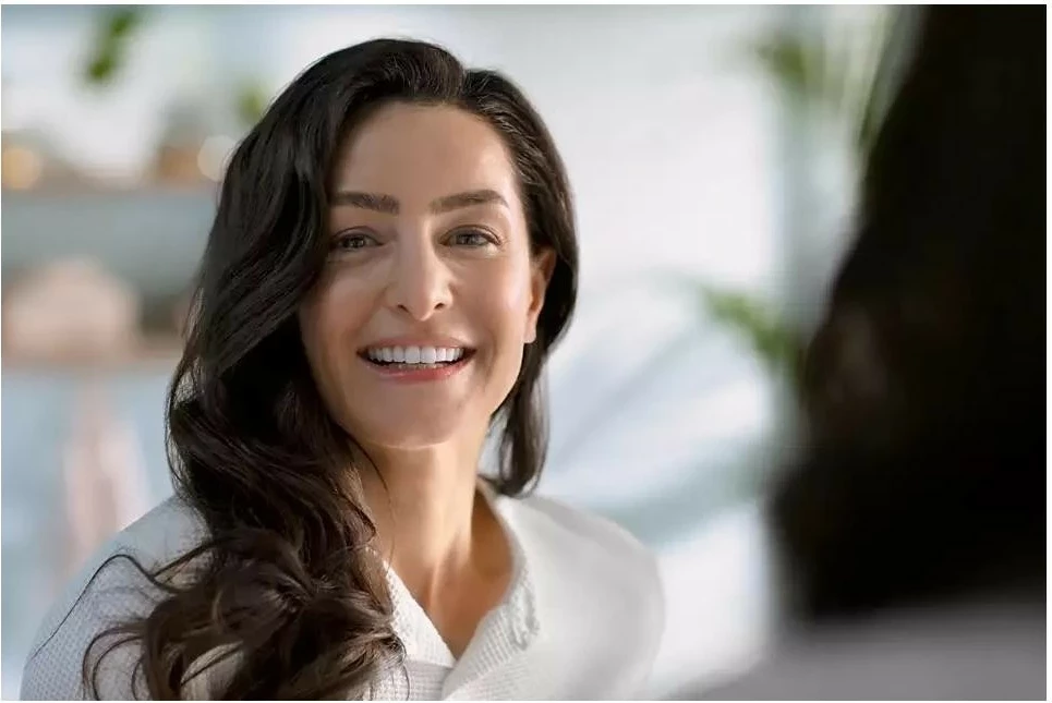 Koka rezervë për furçë dhëmbësh Philips Sonicare S2 Sensitive HX6052/87, 2 copë, e bardhë