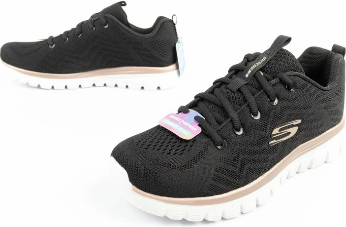 Atlete për femra Skechers, të zeza