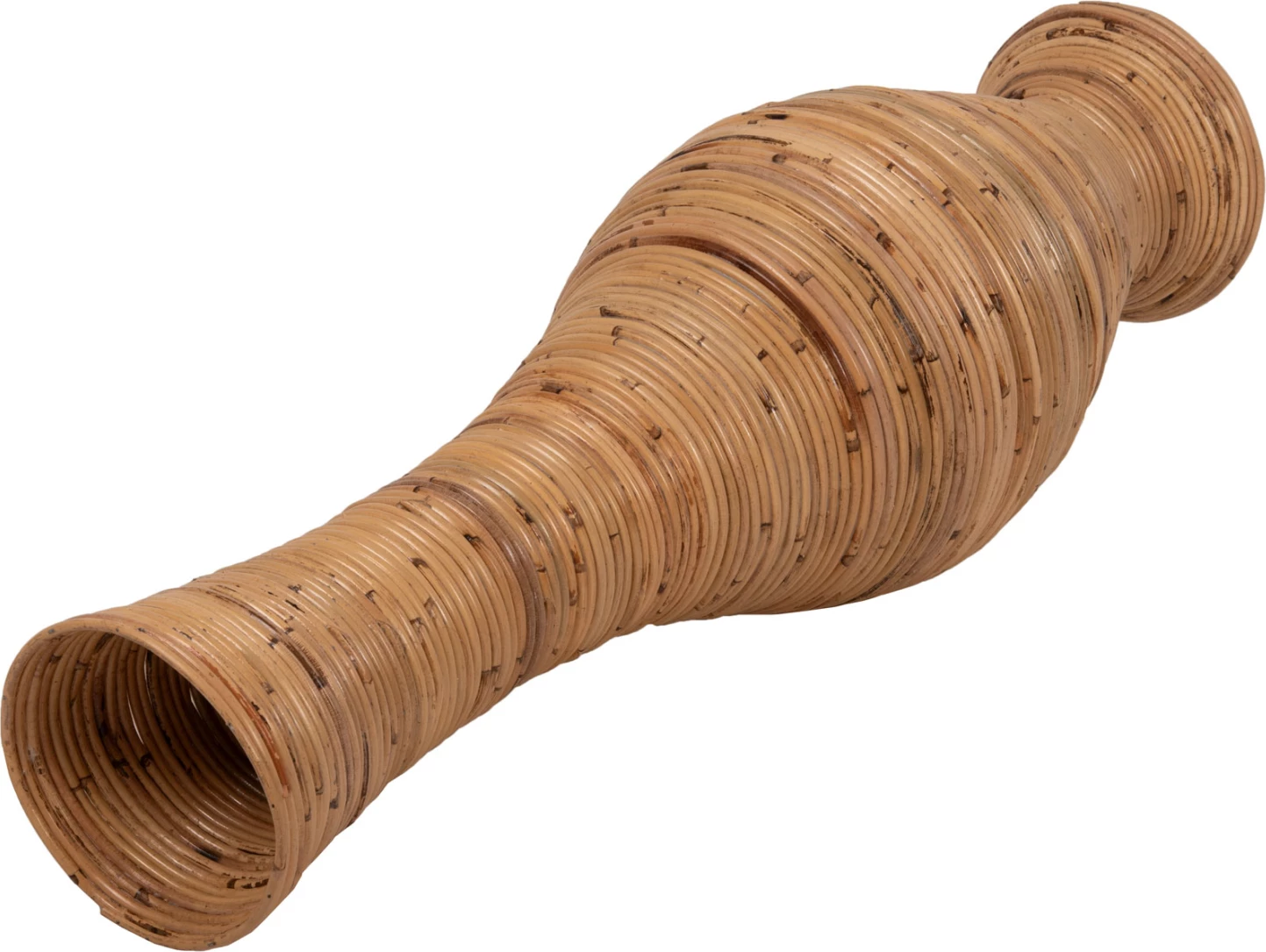 Vazo dekorative për dysheme, rattan natyral, FH7852, Φ30x100H cm