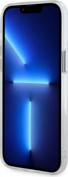 Mbështjellës Karl Lagerfeld IML Metal Choupette Head MagSafe për iPhone 13 Pro, Bardhë