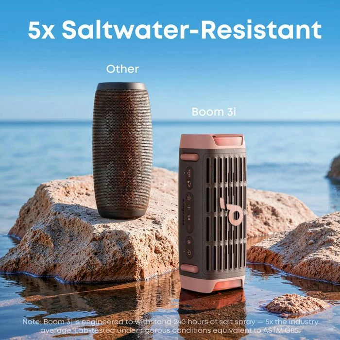 Altoparlant portativ Bluetooth Anker Soundcore Boom 3i 50W IP68 16 orë, kafe