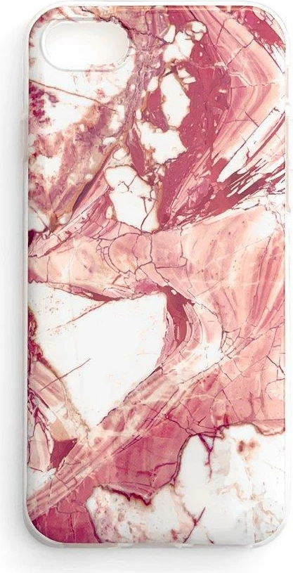 Mbështjellës Wozinsky Marble për Samsung Galaxy A42 5G, TPU, Rozë