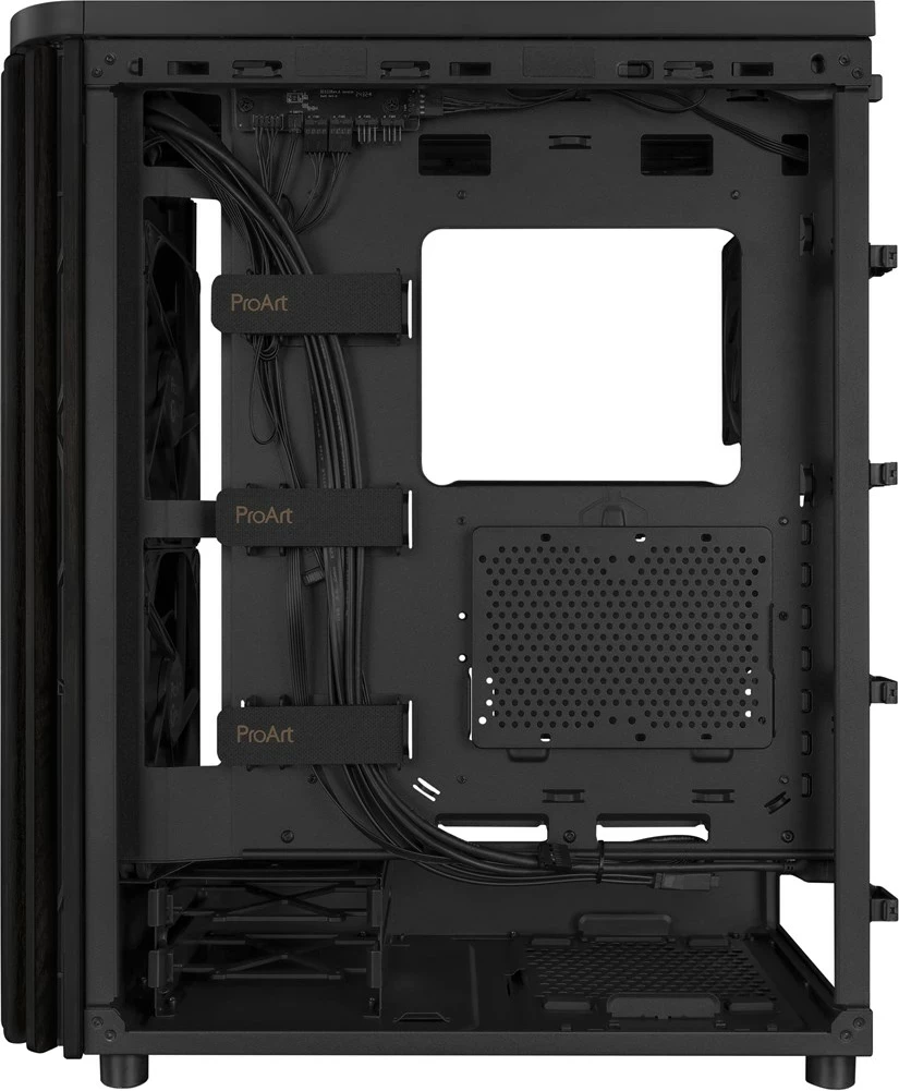Kasë ASUS ProArt PA401 Wood METAL PWM, Black