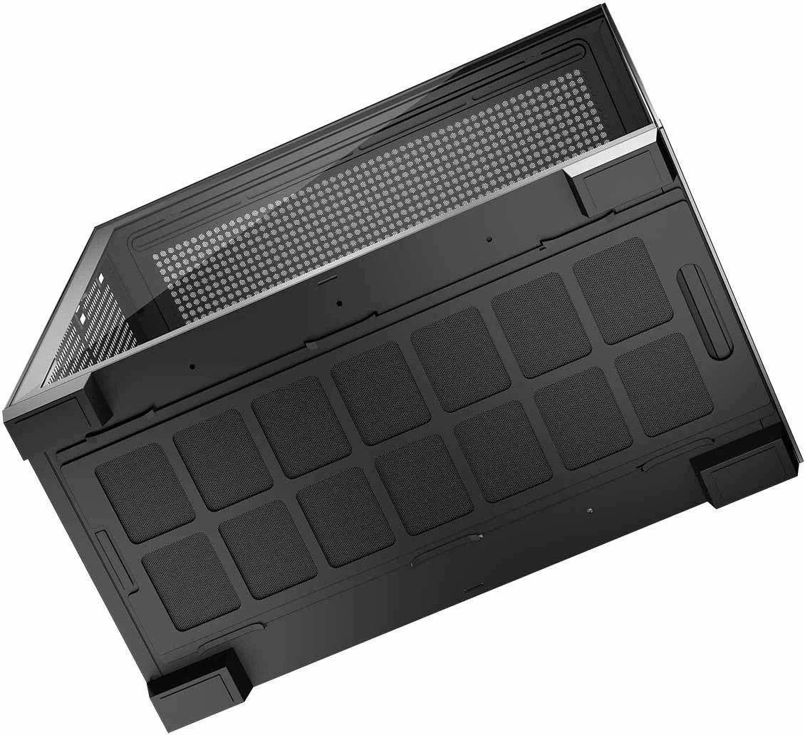 Kasë MODECOM STELLAR NF ARGB 10, Midi Tower, ATX, xham i temperuar, e zezë