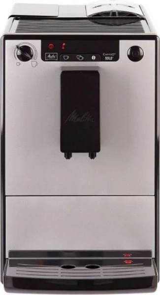 Aparat për espresso Melitta Solo Pure E950-666, zi dhe argjendtë