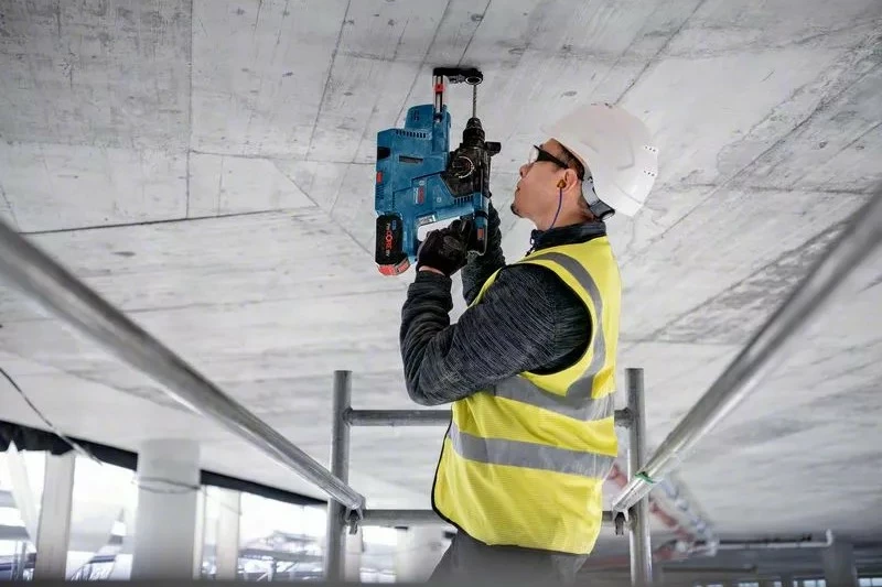 Çekiç elektrik Bosch GBH 18V-24 C, SDS Plus, brushless, 18V, zi/blu