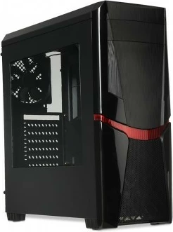 Kasë iBOX ORCOS X14, Midi Tower, ATX/ITX/Micro ATX, e zezë