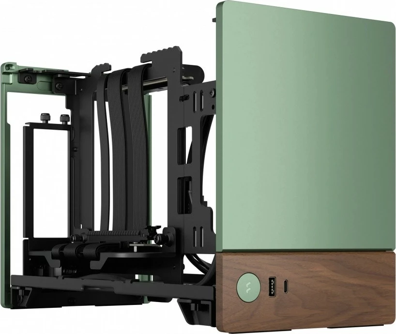 Kasë Fractal Design Terra FD-C-TER1N-03, Mini ITX, e gjelbër