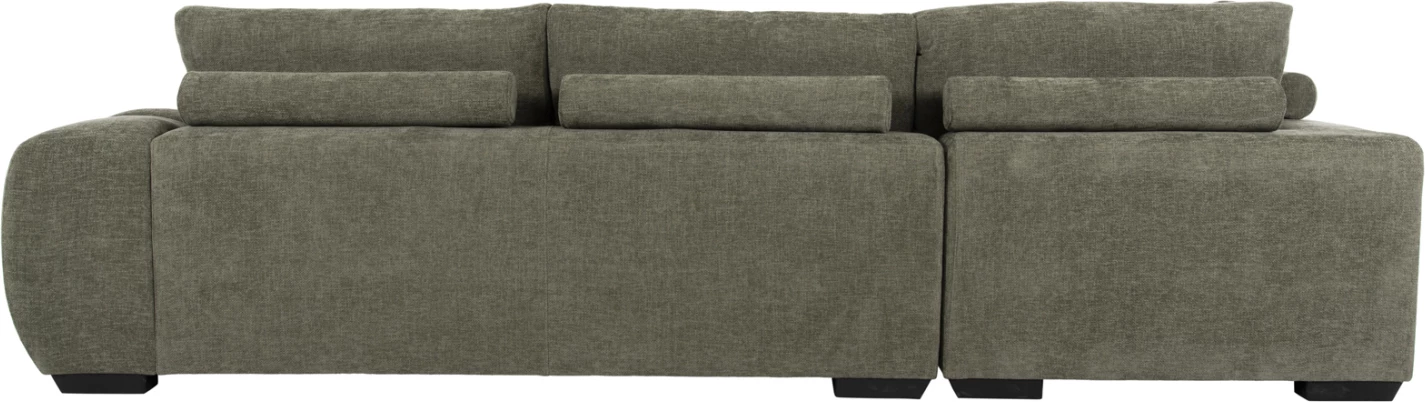 Kënd divani (majtas) COVEN FH3266.04L, pëlhurë e gjelbër, 298x102-208x85H cm