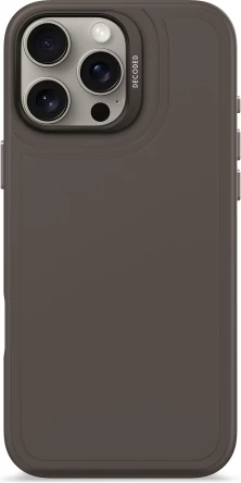 Mbështjellës Decoded AntiMicrobial Silicone Stacks me MagSafe për iPhone 16 Pro Max, Zi