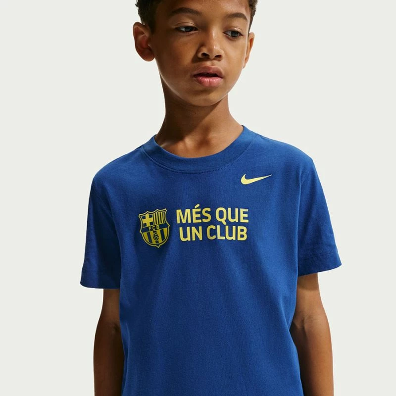 Maicë për fëmijë Nike FC Barcelona, blu