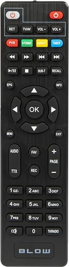 Dekoder TV tuner BLOW 4625FHD, DVB-T2, H.265 HEVC, i zi