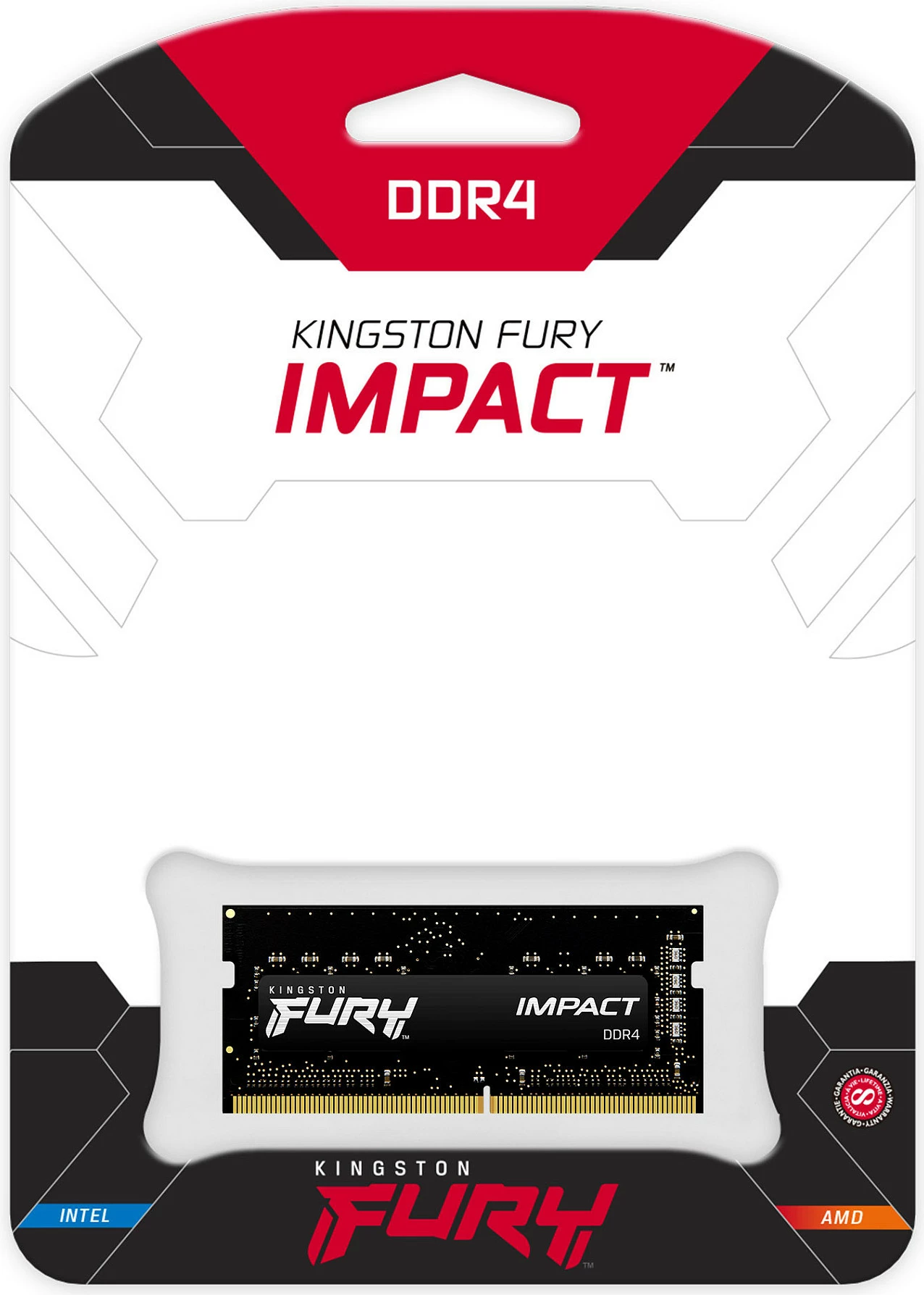 RAM Memorje Kingston FURY Impact 8GB DDR4 3200MHz SO-DIMM e zezë