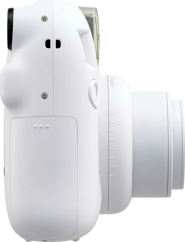 kamerë instant FUJIFILM Instax Mini 12, selfie mirror, close-up mode, auto exposure/flash, e bardhë, set me rrip dore dhe bateri