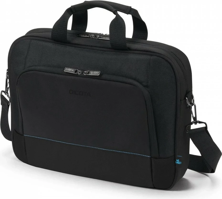 çantë për laptop DICOTA Top Traveller TWO 14-16", rPET 300D, D3250804, e zezë
