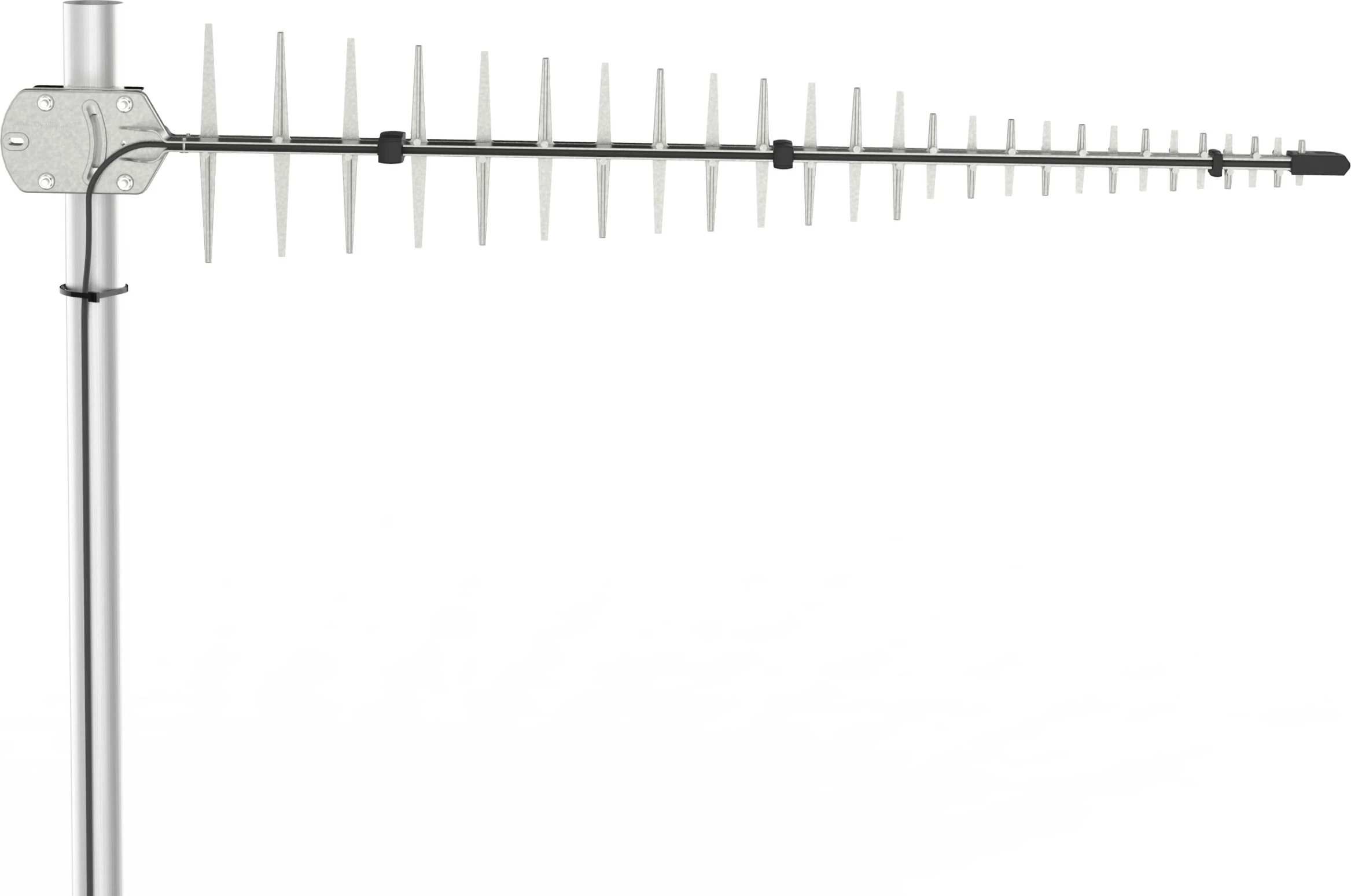 Antena Poynting A-LPDA-0092-LTE 5G/LTE, 11dBi, SMA Male, argjendtë