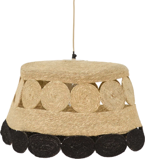 Llambë tavani Lozir Inart E27 natyrale D60x110cm