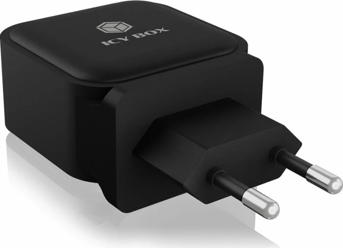 Karikues muri ICYBOX IB-PS1030-PD 65W GaN 2x USB-C PD 3.0 + 1x USB-A QC 3.0, i zi