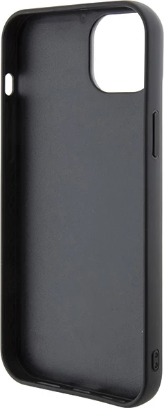 Mbështjellës Ferrari FEHCP15MRDUK për iPhone 15 Plus 6.7", hardcase, lëkurë natyrale, e zezë