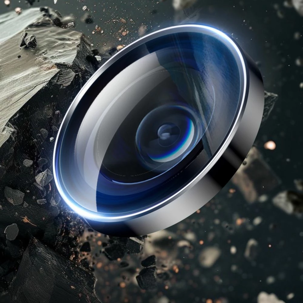 Mbështjellës xhami për kamerë ESR Armorite për iPhone 16 / 16 Plus, Zi