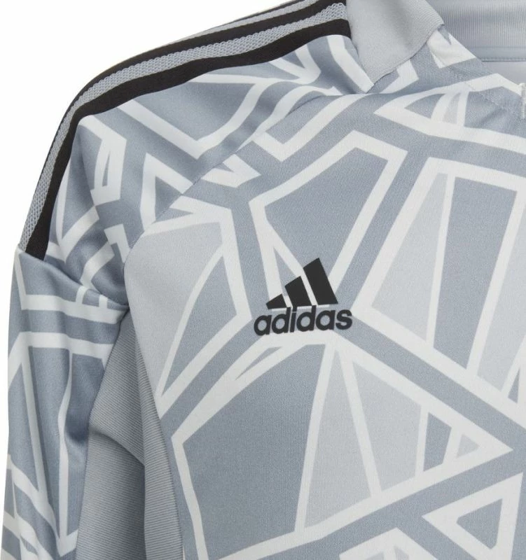 Fanellë portieri për fëmijë adidas, gri