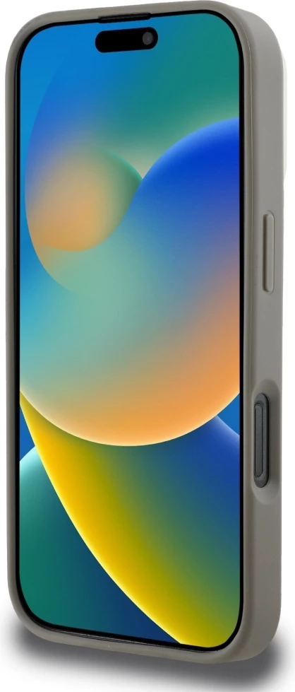 Mbështjellës DKNY Checkered Pattern MagSafe për iPhone 16 Pro Max, Bezhe