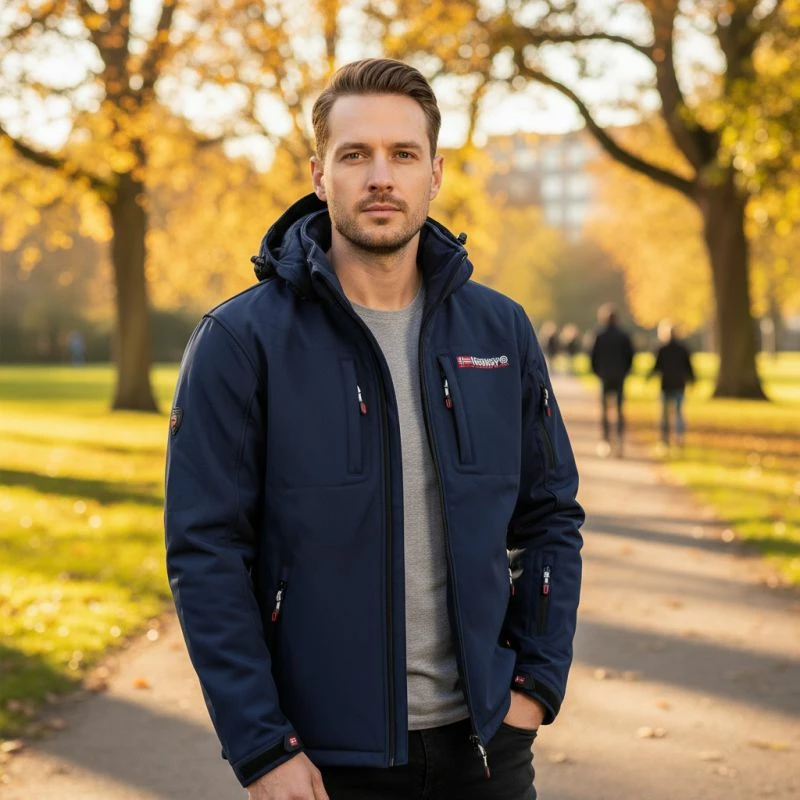 Jakne për meshkuj Geographical Norway navy blue