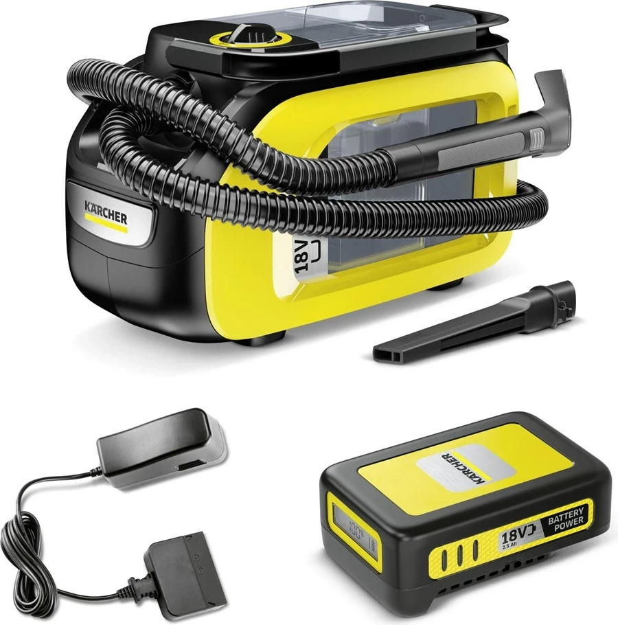 Fshesë me bateri KARCHER SE 3-18 Compact, e verdhë