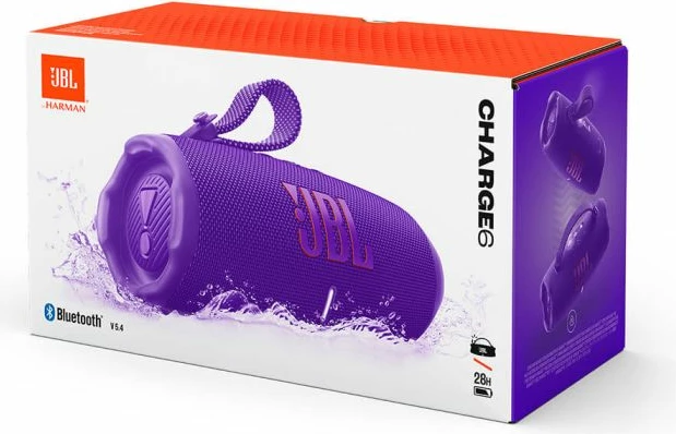Altoparlant portativ JBL Charge 6 Bluetooth, IP68, USB-C, power bank, vjollcë