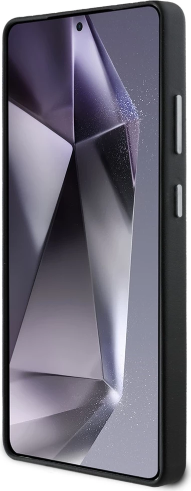 Mbështjellës DKNY Leather Heart of NY për Samsung Galaxy S25 Ultra, i zi