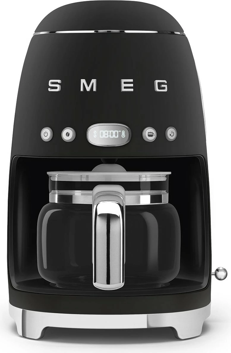 Aparat kafeje SMEG DCF02BLMEU, 10 filxhanë, 1.25L, i zi