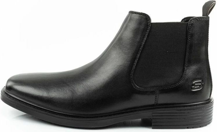 Çizme Chelsea për meshkuj Skechers, lëkurë