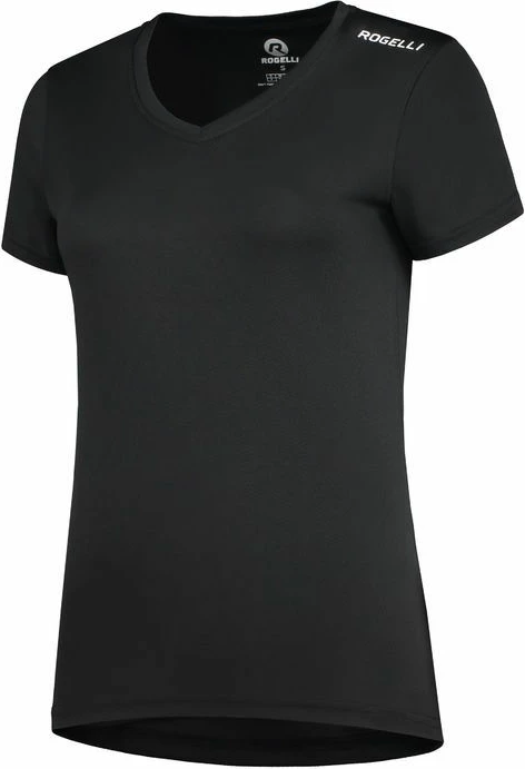 Maicë sportive për femra Rogelli, e zezë