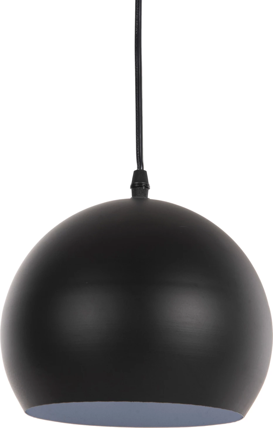 Llambë varëse tavani FH4107 kapak metali i zi 19x19x115Hcm