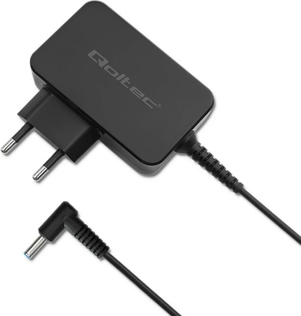 Adapter rryme për ultrabook Qoltec 51033, 45W, 19.5V, 2.31A, 4.5x3.0+pin, i zi